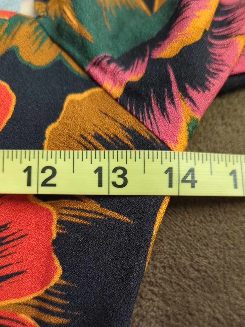 NEW FARM Rio Colorful Flowers Square-Neck Smocked Back Midi Dress Size XS - Picture 16 of 16